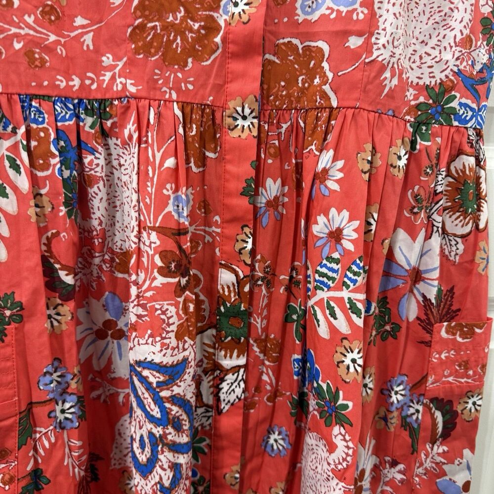 Sugarlips Oreanna Floral Grenola Midi Dress Size M Cottagecore Boho Resort NWT - Picture 11 of 12